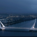 Kis videó az új Duna-híd látványtervéről